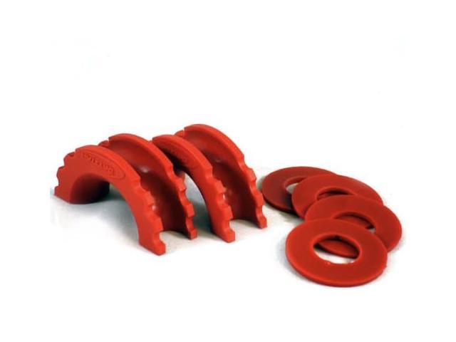 Daystar, Red D-Ring Isolator and Washers, protect your bumper and reduce rattling, KU70057RE, Made in America photo