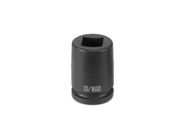 GREY PNEUMATIC 3317S 3/4' Drive, 17mm Size, Metric Socket, 4 Points