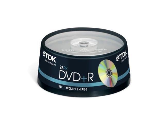 EAN 4902030323295 product image for TDK DVD+R 4.7Gb, 16x, Spindle 25, tdk dvdr, recordable, blank dvd, 25 pack, dvdr | upcitemdb.com