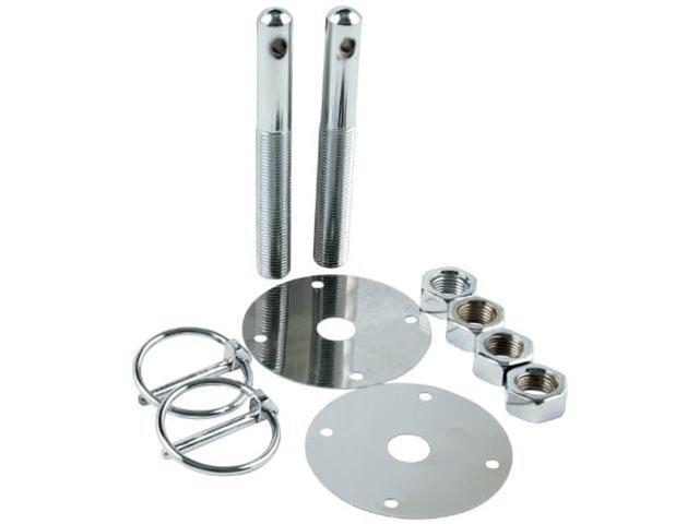 Allstar Performance ALL18512 Steel Hood Pin Kit with 3/16' Flip-Over Clip