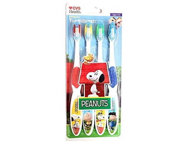 Photos - Other kitchen appliances Firefly Peanuts Soft Toothbrush 4 Each 672936000000