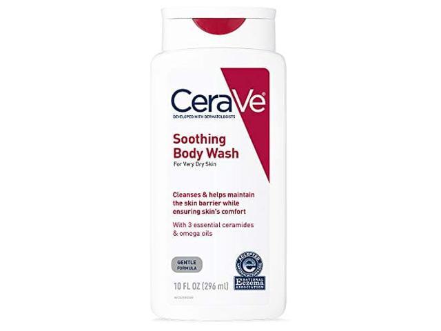 Photos - Other kitchen appliances CeraVe Soothing Body Wash for Dry Skin Shower Oil for Sensitive, Dry, Itch 