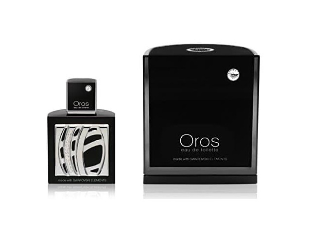 Armaf Oros 2.9 Oz Eau De Parfum Spray for Men with Swarovski Elements