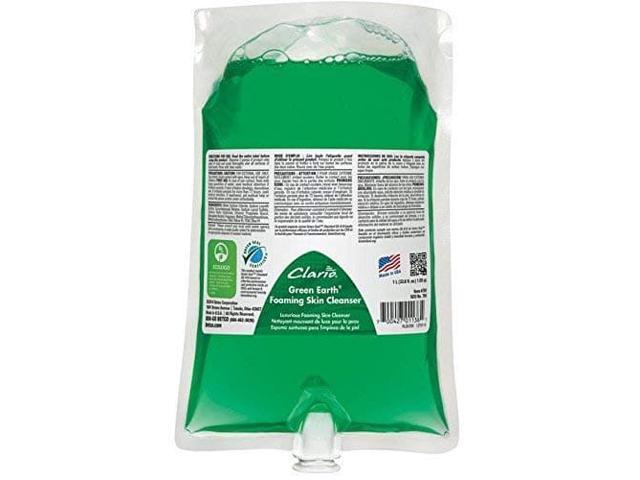 Photos - Other kitchen appliances Betco Clario Green Earth Foaming Skin Cleanser 78129-00 6-1000 mL Bag