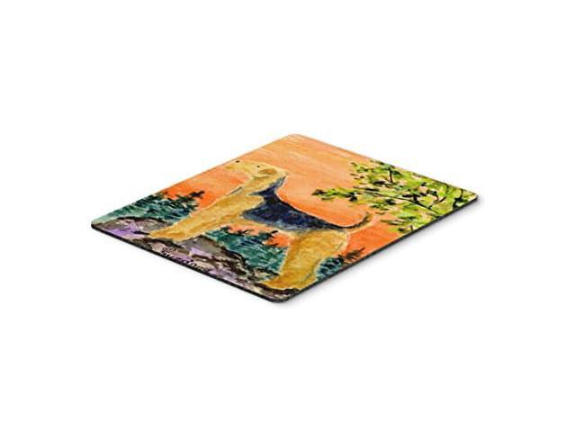 Carolines Treasures SS8850MP Airedale Mouse Pad/Hot Pad/Trivet, Large, Multicolor