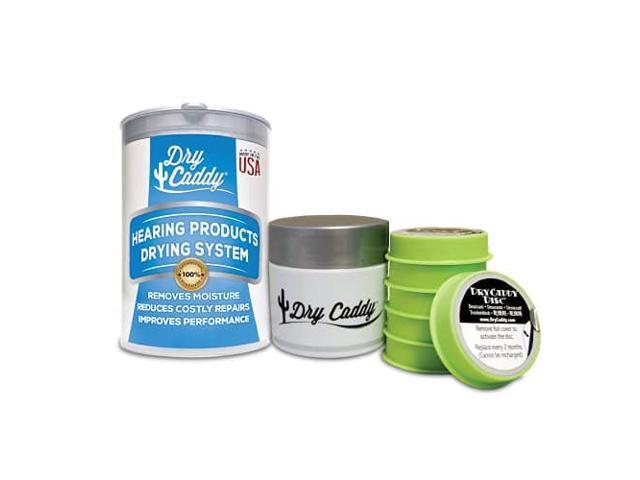 DryCaddy by Dry & Store Dry Aid Kit - Protection Against Moisture Damage for Hearing Aids, Cochlear Implants and Other Electronic Instruments