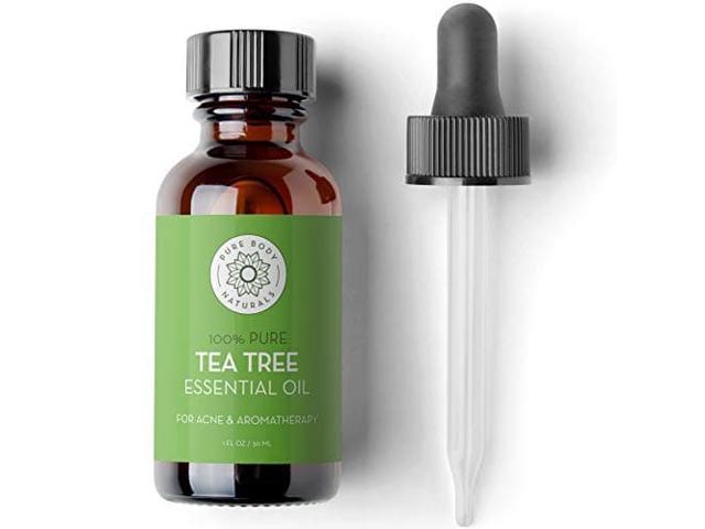 Photos - Other kitchen appliances Pure Body Naturals Tea Tree  Essential Oil, 1 Fl Oz with dropper - Therapeutic Gra (Melaleuca)