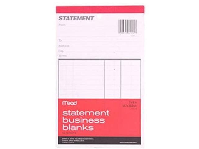 Photos - Other kitchen appliances Mead Statement Business Blanks, 1 Notebook, 54 Sheets  64900(64900)