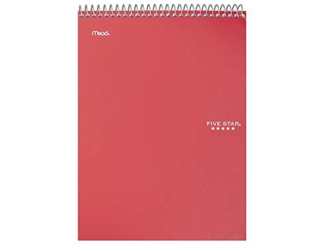 Five Star 06182 Wirebound Notebook, College Rule, Letter,100 Sheets/Pad