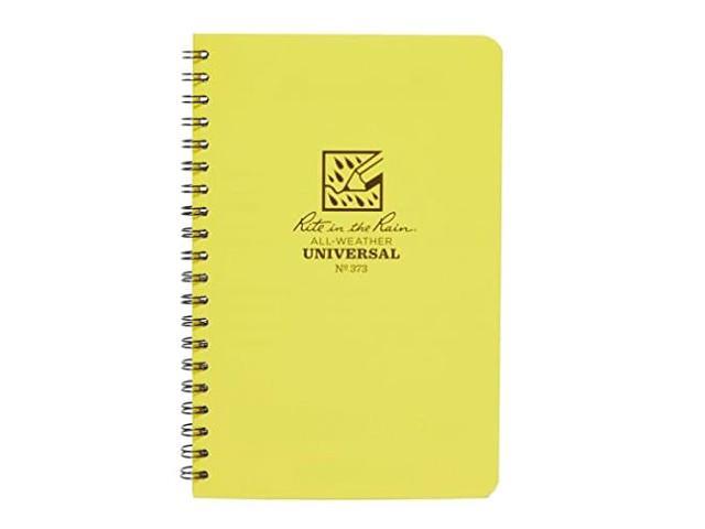 RITE IN THE RAIN 373 All Weather Notebook,Univ Grid,4-5/8x7in