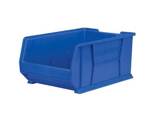 AKRO-MILS 30289BLUE Storage Bin, Plastic, Blue, 12 in H, 18 1/4 in W, 23 7/8 in