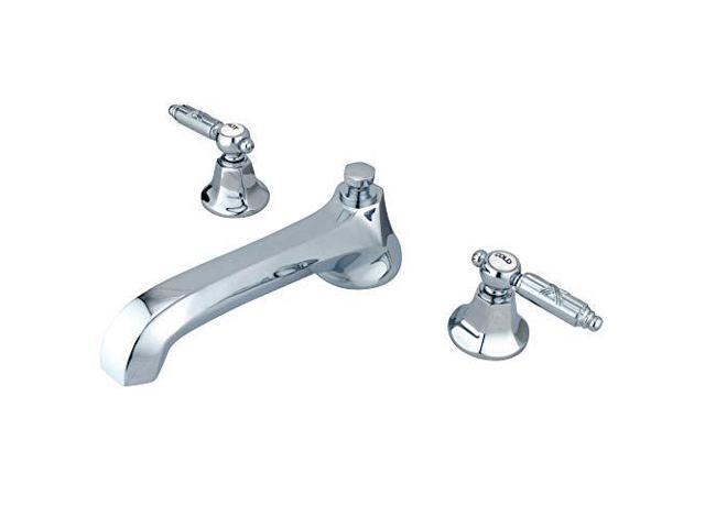 Kingston Brass KS4301GL Roman Tub Filler, Polished Chrome
