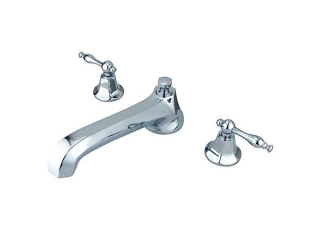 Kingston Brass KS4301NL Roman Tub Filler, Polished Chrome