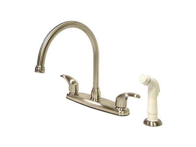 Kingston Brass KB6798LL Kitchen, Faucet, Satin Nickel