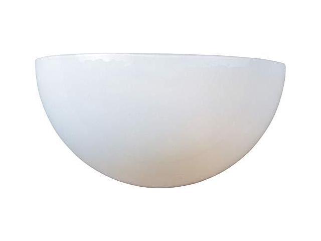 Maxim 20585WTWT Essentials Wall Sconce 1-Light 60 Total Watts, White