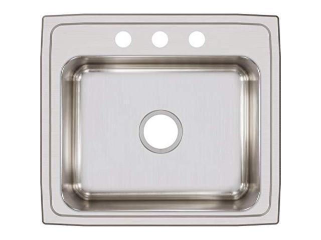 Elkay Lustertone LR22193 Single Bowl Top Mount Stainless Steel Sink