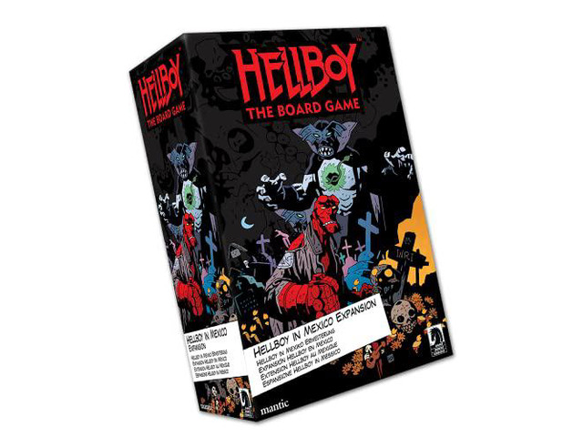 Hellboy The Board Game Hellboy in Mexico Expansion Horror Game Mystery Game Cooperative Game for Adults and Teens Ages 14+ 1-4 Players ...