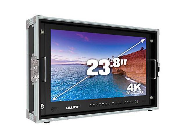 LILLIPUT BM230-4K 28' 4K 3840×2160 Ultra-HD resolution, 1000:1 Contrast Ratio, 25ms Response Time with Carry-on Metal case 3G-SDI, HDMI, VGA, AV...