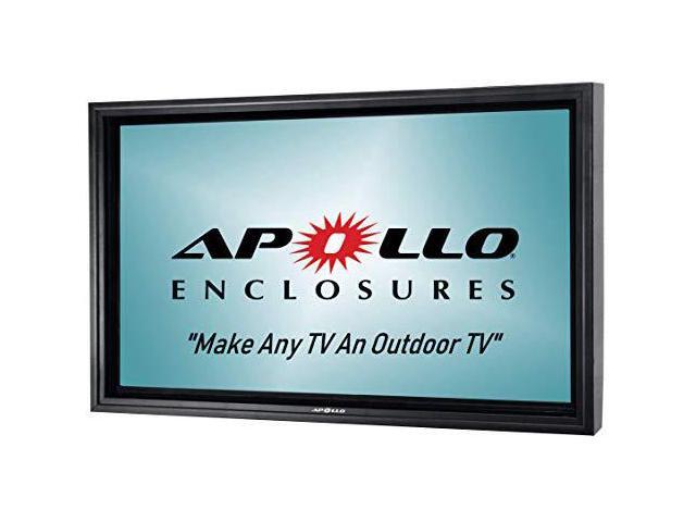 Apollo 55' Outdoor TV Enclosure For 50' - 55' TVs - AE5550, UV Powdercoated aluminum, Anti-glare safety glass, Temperature controlled airflow,...