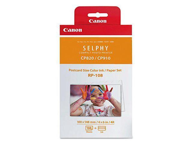 Canon High-Capacity Ink/Paper Combo Pack & Toner 8568B001 RP-108 (Non-Retail)