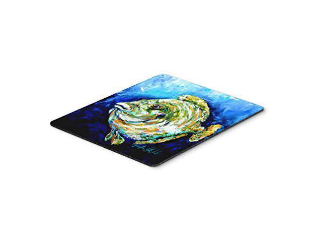 Carolines Treasures MW1199MP Lucky Blue Gill Fish Mouse Pad, Hot Pad or Trivet, Large, Multicolor
