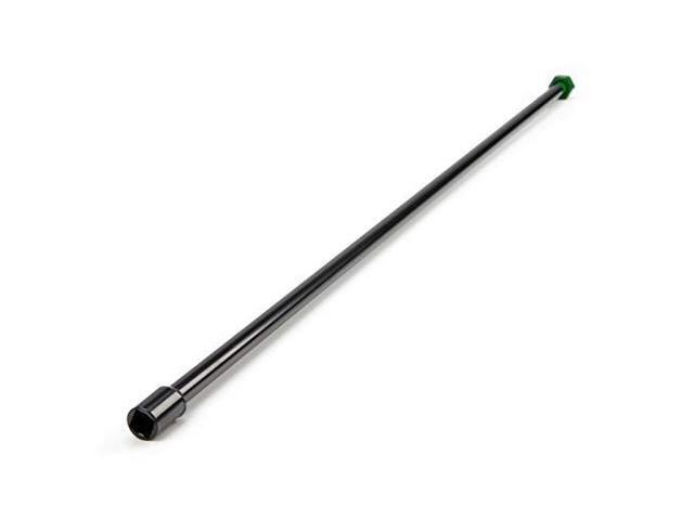 Steelman 12 MM Square Head Spare Tire Tool for Accessing Cradle-Mounted Spares, GM and Dodge, 30 Inches Long for Deep Pulleys, Powder-Coated Steel