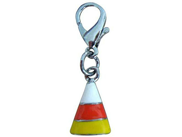 Mirage Pet Products Halloween Lobster Claw Charms/Zipper Pulls Candy Corn one