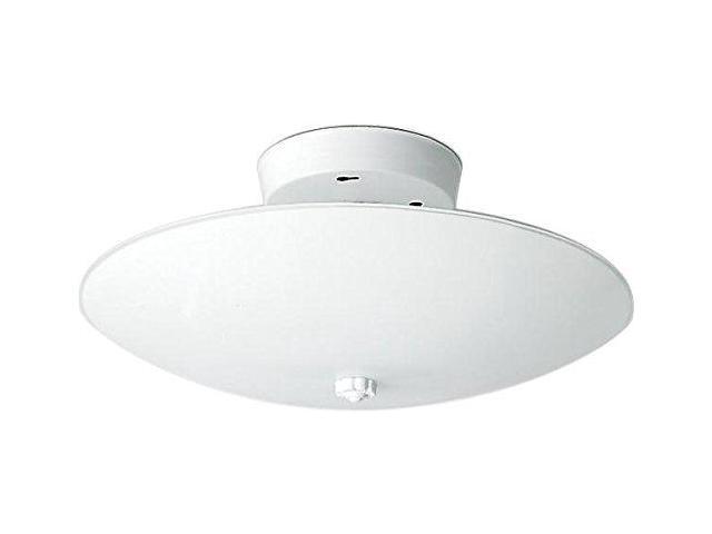 Nuvo SF77823 Round close to ceiling Fixture, White 12 Inches