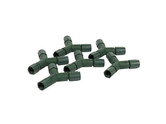 Vickerman LED Set Green Coaxial Y Splitter 6/Bag - X6G6615