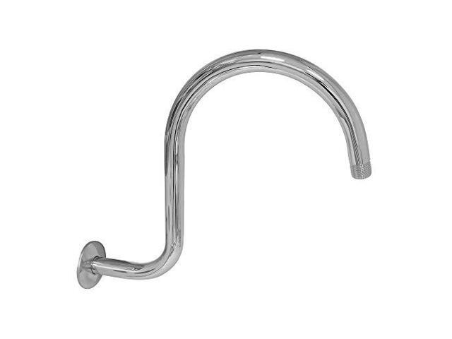 Kingston Brass K114C1 Restoration 14-Inch Shower Arm and Flange, Polished Chrome