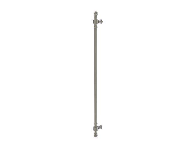 Allied Brass RD-3/18 Retro Dot Collection 18 Inch Beaded Refrigerator Appliance Pull, 18', Satin Nickel photo