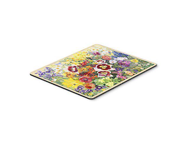 Carolines Treasures SASE0954MP Spring Floral by Anne Searle Mouse Pad, Hot Pad or Trivet, Large, Multicolor