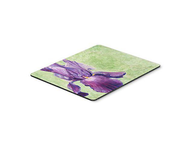 Carolines Treasures TMTR0234MP Purple Iris by Malenda Trick Mouse Pad, Hot Pad or Trivet, Large, Multicolor