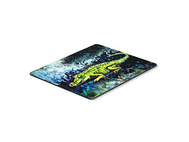 Carolines Treasures MW1233MP Sneaky Alligator Mouse Pad, Hot Pad or Trivet, Large, Multicolor