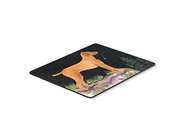 Carolines Treasures SS8478MP Starry Night Vizsla Mouse Pad/Hot Pad/Trivet, Large, Multicolor