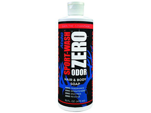 Atsko 1345BZ Zero Sport Wash Hair & Body Soap 16 fl oz