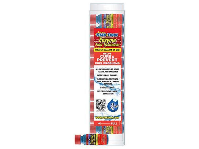 STAR BRITE Star Tron Enzyme Fuel Treatment SEF Gasoline Formula - 1 oz. Treats 6 Gallons - 1 OZ - 12 Pack (14312)