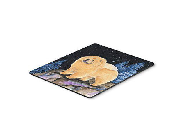 Carolines Treasures SS8454MP Starry Night Chow Chow Mouse Pad/Hot Pad/Trivet, Large, Multicolor
