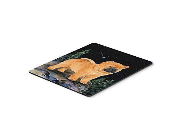 Carolines Treasures SS8488MP Starry Night Chow Chow Mouse Pad/Hot Pad/Trivet, Large, Multicolor