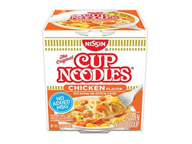 Nissin, cup Noodles Soup, chicken Flavor, 225 oz (case of 12)