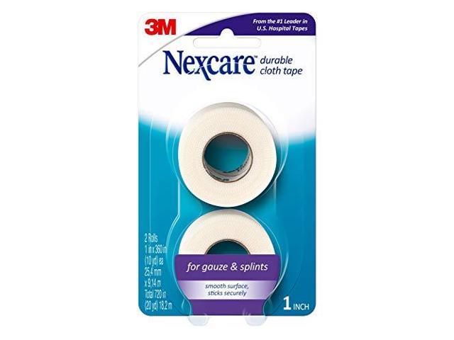 UPC 051131223370 product image for Nexcare Durapore Durable cloth Tape 1 Inch X 10 Yards, (Pack of 2), From the #1  | upcitemdb.com