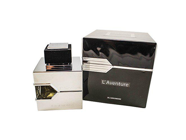 Al Haramain LAventure Eau de Parfum For Men, 3.33 Ounce (100 ml) - For Creed Aventus Lovers