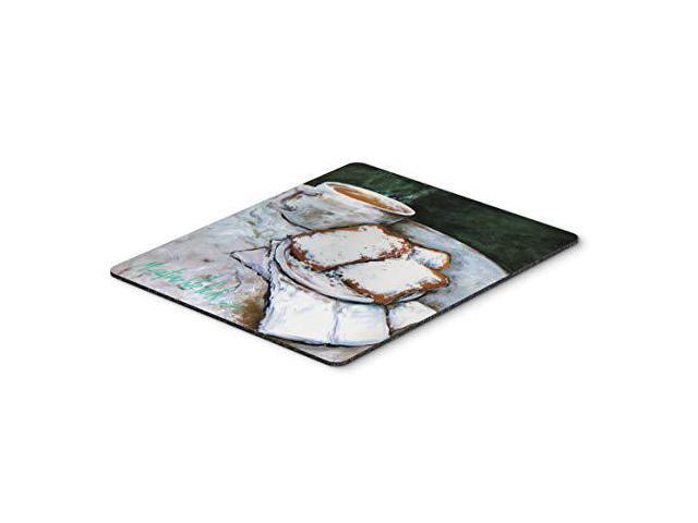 Carolines Treasures MW1189MP Beignets Breakfast Delight Mouse Pad, Hot Pad or Trivet, Large, Multicolor