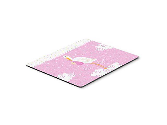 Carolines Treasures VHA3013MP Its a Baby Girl Mouse Pad, Hot Pad or Trivet, Large, Multicolor