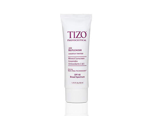TIZO Photoceutical AM Replenish Lightly Tinted, SPF 40, 1.75 Fl Oz