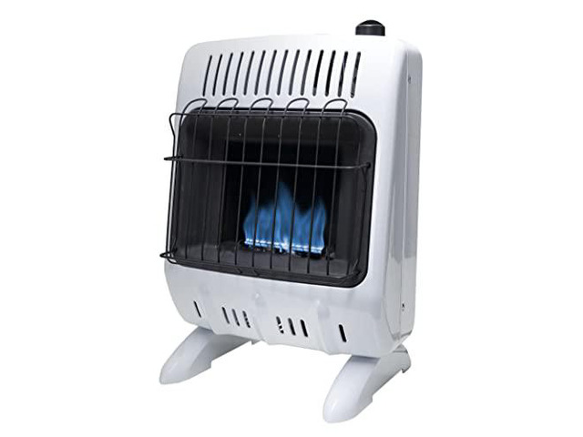 Mr. Heater F299710: Vent Free 10,000 Btu Blue Flame Propane Heater, One Size, White