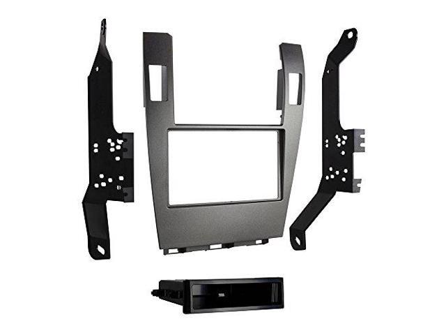 Metra - Dash Kit for Select 2007-2012 Lexus ES DIN DDIN - Black/Gray - image 5