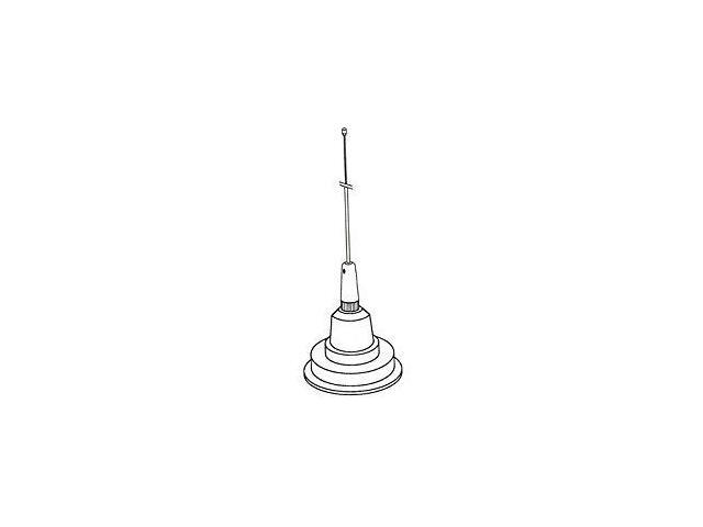 Hustler IC100-B 42 in. BASE LOAD MAG MOUNT- BLACK