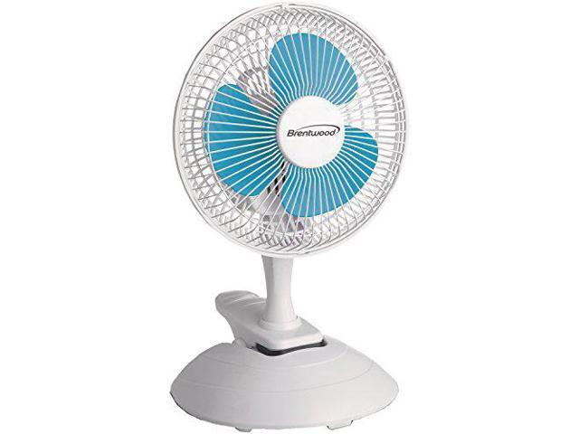 Brentwood Kool Zone F-621W 6' Convertible Clip Desk Fan