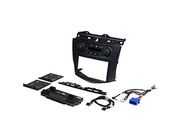 PAC - Integrated Radio Replacement Dash Kit with Climate and Steering Wheel Controls for Select Honda Accord Vehicles - Black - image 8